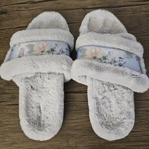 Vionic Women's Charkra Erma Slide Slipper - Light Blue Size 9.5